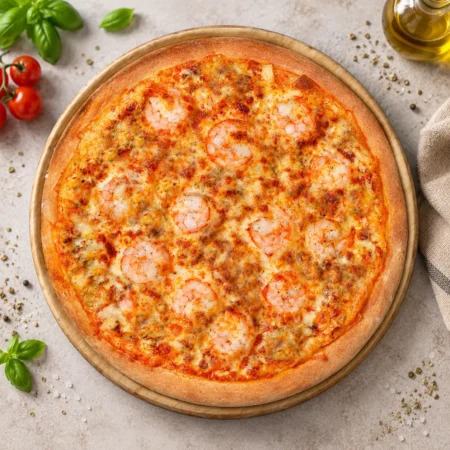 18. Pizza Gamberoni