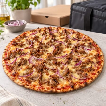 120.  Pizza Gyros