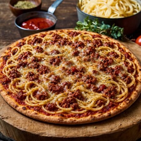 104. Pizza Spaghetti